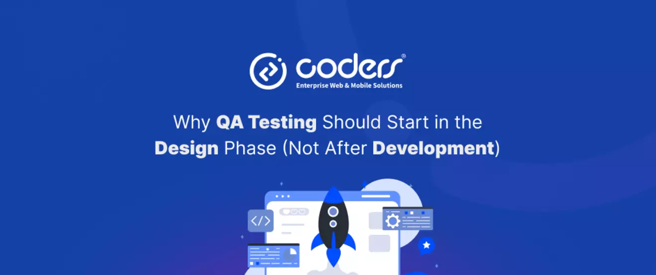 QA testing in the design phase